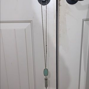 Teal kendra Scott necklace!